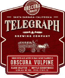 Obscura Vulpine-Bevande Birre USA Telegraph Brewing 