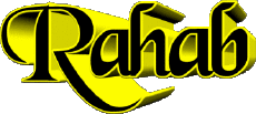 Vorname WEIBLICH - Maghreb Muslim R Rahab 
