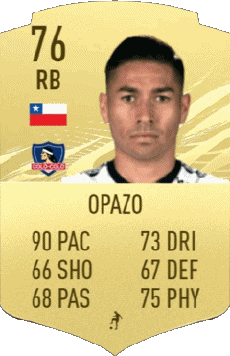 Multimedia Videogiochi F I F A - Giocatori carte Chile Óscar Opazo 