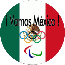 Messagi Spagnolo Vamos México Juegos Olímpicos 02 