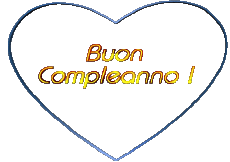 Messages Italian Buon Compleanno Cuore 001 