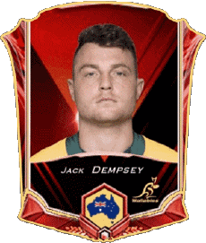 Deportes Rugby - Jugadores Australia Jack Dempsey 
