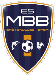 Sports FootBall Club France Logo Pays de la Loire 85 - Vendée ES Marsouins Brétignolles - Brem 