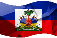 Bandiere America Haiti Rettangolo 