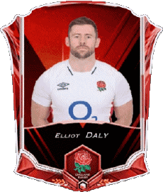 Sports Rugby - Joueurs Angleterre Elliot Daly 