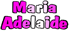 First Names FEMININE - Italy M Composed Maria Adelaide 