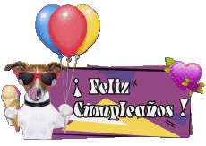 Messages Spanish Feliz Cumpleaños Animales 006 