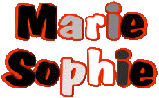 Vorname WEIBLICH - Frankreich M Zusammengesetzter Marie Sophie 