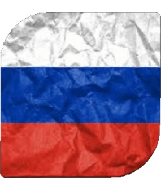 Bandiere Europa Russia Quadrato 