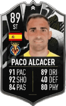 Multimedia Videospiele F I F A - Karten Spieler Spanien Paco Alcacer 