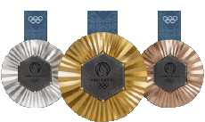 Sports Olympic Games Paris 2024 Medals 
