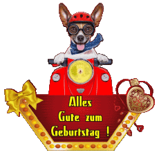Messages German Alles Gute zum Geburtstag Tiere 010 