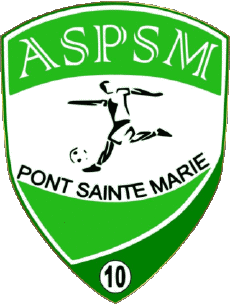 Sports FootBall Club France Logo Grand Est 10 - Aube AS Pont St Marie 