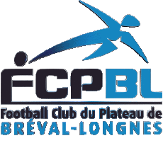 Sports FootBall Club France Logo Ile-de-France 78 - Yvelines FCPBL Plateau Breval Longnes 