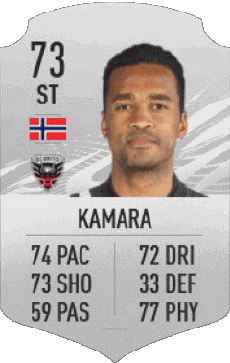 Multimedia Videospiele F I F A - Karten Spieler Norwegen Ola Kamara 