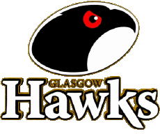 Sports Rugby Club Logo Ecosse Glasgow Hawks 