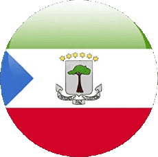Bandiere Africa Guinea Equatoriale Tondo 