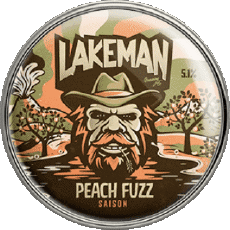 Peach Fuzz-Getränke Bier Neuseeland Lakeman 