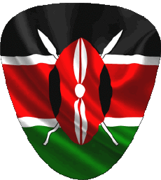 Flags Africa Kenya Form 01 