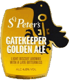 Gatekeeper golden ale-Bebidas Cervezas UK St  Peter's Brewery 