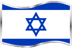 Drapeaux Asie Israël Rectangle 