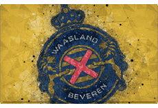 Sports Soccer Club Europa Logo Belgium Waasland - Beveren 