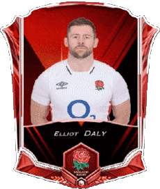Sportivo Rugby - Giocatori Inghilterra Elliot Daly 