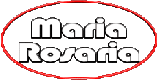 Nome FEMMINILE - Italia M Composto Maria Rosaria 