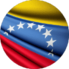 Bandiere America Venezuela Tondo 