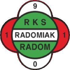 Deportes Fútbol Clubes Europa Logo Polonia Radomiak Radom 