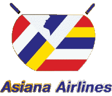 Transport Flugzeuge - Fluggesellschaft Asien Südkorea Asiana Airlines 