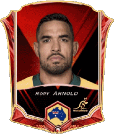 Sport Rugby - Spieler Australien Rory Arnold 