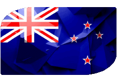Banderas Oceanía Nueva Zelanda Rectángulo 