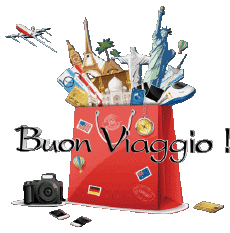 Messages Italien Buon Viaggio : Gif Service