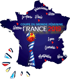 France 2019-Sportivo Calcio - Competizione Campionato mondiale femminile di calcio 