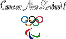 Messages English Come on New Zealand Olympic Games 