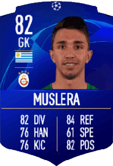 Multi Media Video Games F I F A - Card Players Uruguay Fernando Muslera 