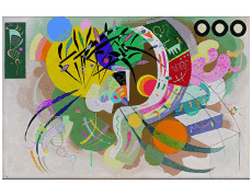 Humor - Fun ART Pintor de artistas Wassily Kandinsky 