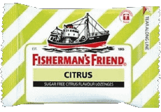 Citrus-Essen Süßigkeiten Fisherman's Friend 