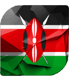 Banderas África Kenia Plaza 