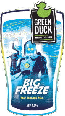 Big freeze-Boissons Bières Royaume Uni Green Duck Big freeze