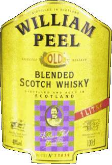 Drinks Whiskey William Peel 
