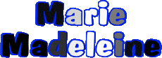 Vorname WEIBLICH - Frankreich M Zusammengesetzter Marie Madeleine 