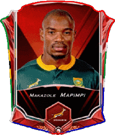 Sportivo Rugby - Giocatori Sud Africa Makazole Mapimpi 