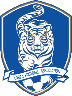 Logo-Sportivo Calcio Squadra nazionale  -  Federazione Asia Corea del Sud 