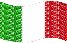 Fahnen Europa Italien Rechteck 