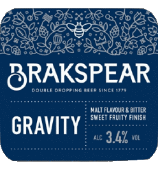 Gravity-Getränke Bier UK Brakspear 