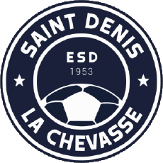Sports FootBall Club France Logo Pays de la Loire 85 - Vendée ES St Denis la Chevasse 