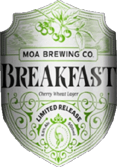 Breakfast-Bebidas Cervezas Nueva Zelanda Moa 