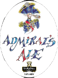 Admiral&#039;s ale-Bebidas Cervezas UK St Austell 